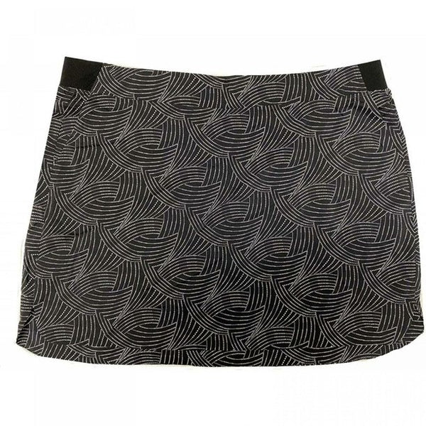 Cypress Club Women's Slimming Travel Skort BLACK