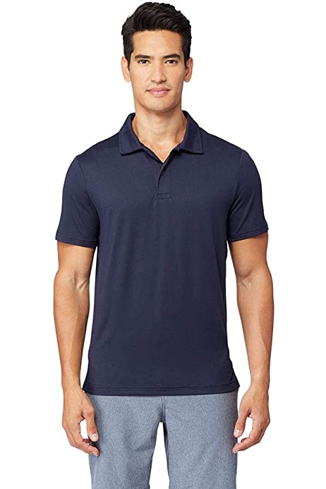 32 Degrees Cool Men's Ultra Lux Polo Heather