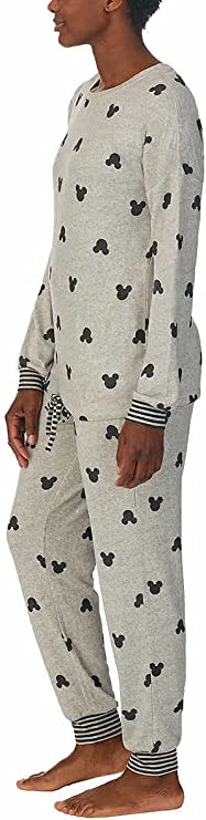 Disney Womens 2 Piece Cozy Pajama Set