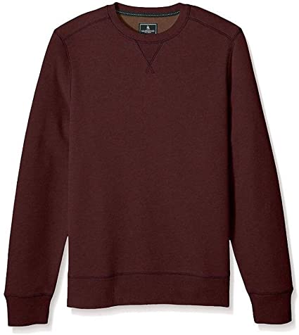 G.H. Bass & Co. Men's Sweatshirt Pullover Crew RED