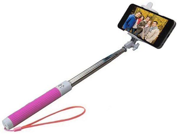 Bluetooth Remote Control Extendable Selfie Stick Monopod Iphone Samsung Htc