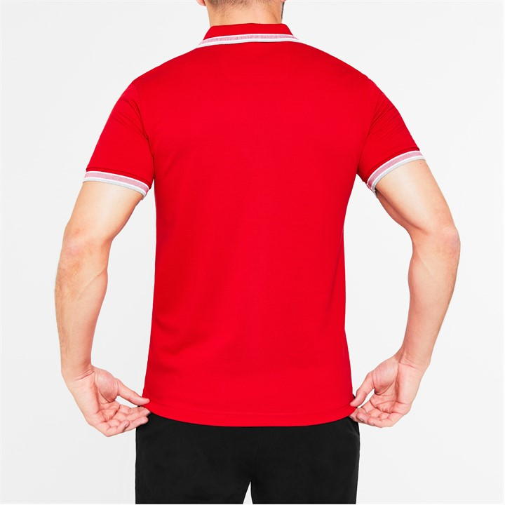 BOSS Paddy Polo Shirt with Curved Logo