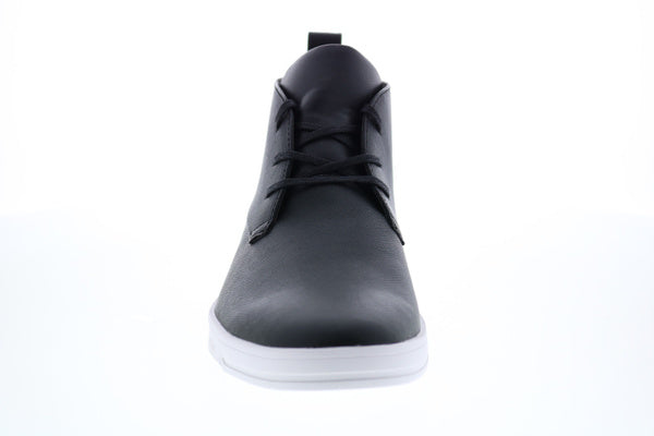 Calvin Klein Banner Saffiano Smooth 34F9285-BLK Mens Black Designer Sneakers Shoes