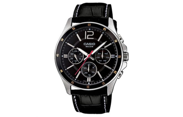 Men's Casio Classic Day and Date Steel Watch