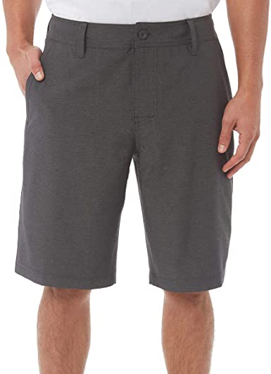 HANG TEN MEN’S HYBRID SHORTS 4-WAY STRETCH QUICK DRY & LIGHTWEIGT