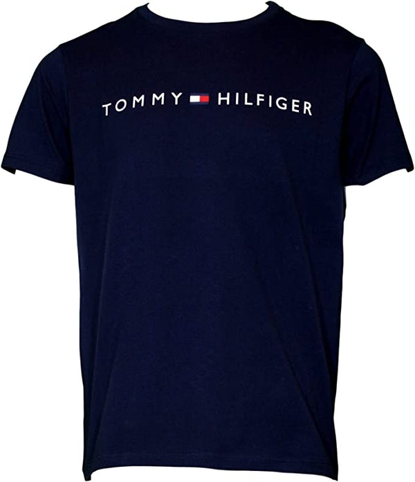 TOMMY HILFIGER Branded Crew Neck Cotton T-Shirt