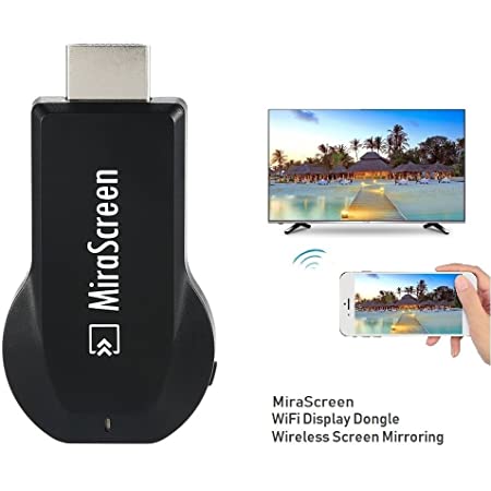 SmartSee MiraScreen Miracast Dongle Wireless Display Adapter HDMI TV Stick Screen Mirroring for Tablet Smartphone