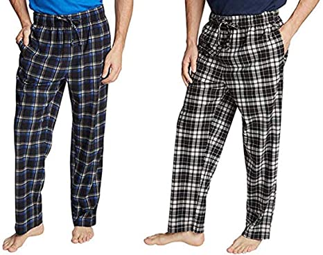 Nautica Soft Fleece Mens Pajama Pants Sets 2 Pack