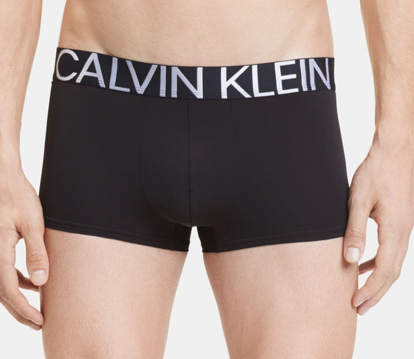 CALVIN KLEIN MENS UNDERWEAR BLACK LOW RISE BOXER BRIEF