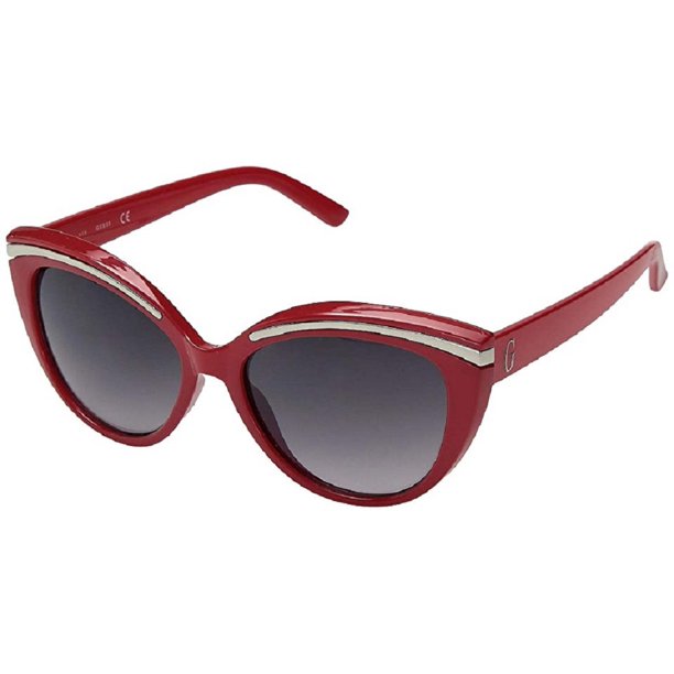 GUESS GF0357-66C-55 Sunglasses Size 55mm Red