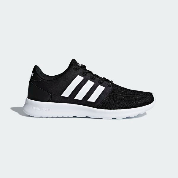 Adidas Women's Cloudfoam Qt Racer Running Shoe Carbon Black