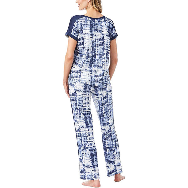 Lucky Brand Women's 4 Piece Pajama Set, Tee, Tank, Short, & Pant