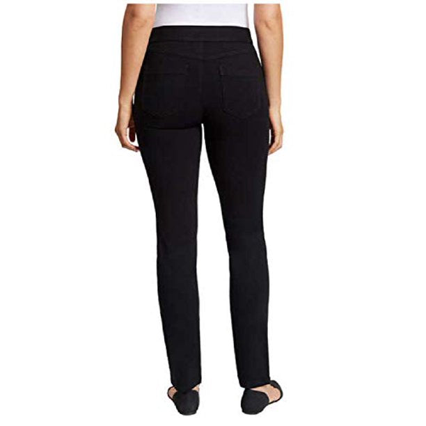 Gloria Vanderbilt Ladies’ Pull-On Pant Black Rinse