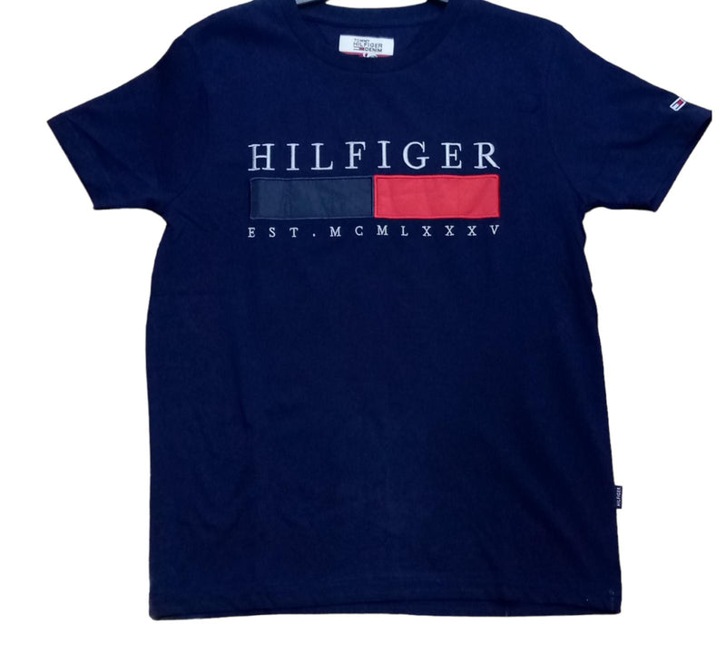 Tommy Hilfiger men's short sleeve T-shirt NAVY
