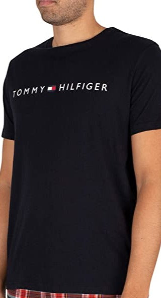 TOMMY HILFIGER Branded Crew Neck Cotton T-Shirt