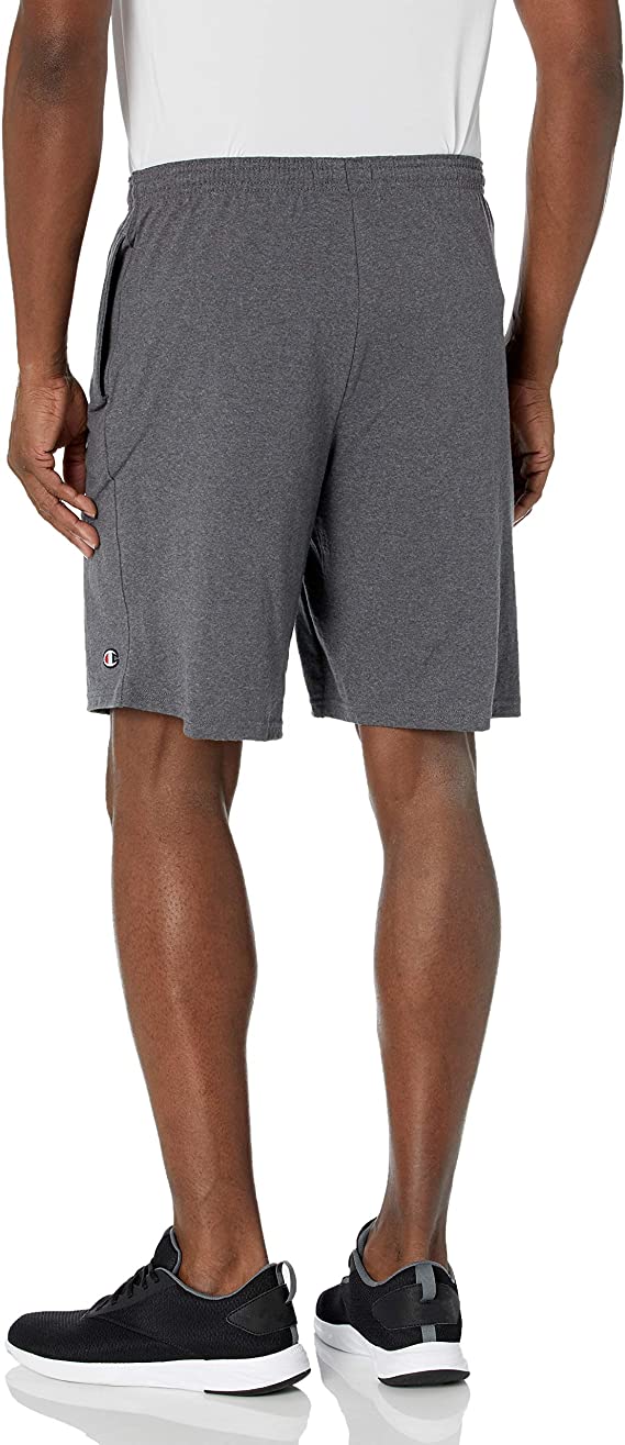 Champion Heavyweight Jersey Shorts-Grey