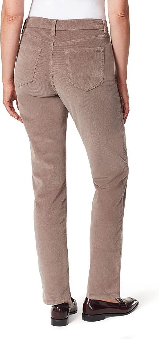 Bandolino Women's Mandie Signature Fit High Rise Straight Jean light brown