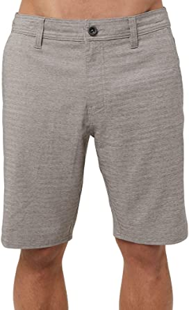 O'Neill Mens Locked Herringbone shorts Heather HERRINGBONE