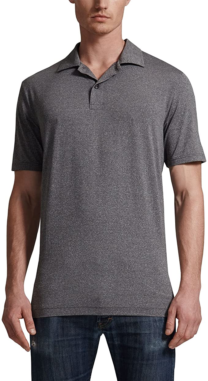 32 Degrees Cool Men's Ultra Lux Polo Heather