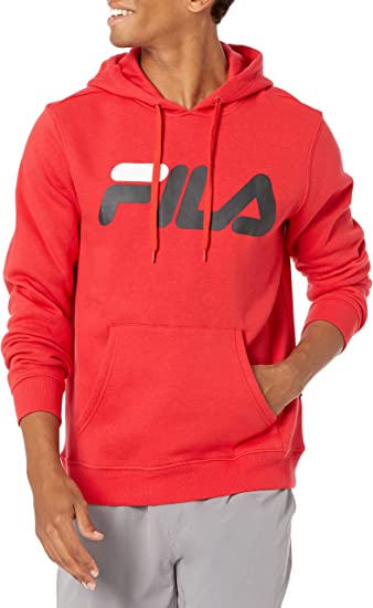 Fila Men's Classic Fleece Speed Logo Hoodie Hooded Sweatshirt