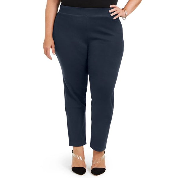 INC International Concepts Women's Skinny  Pants Navy