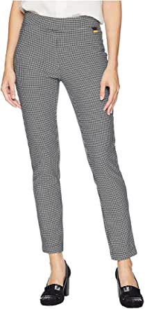 Calvin Klein Houndstooth Pull-On Pants