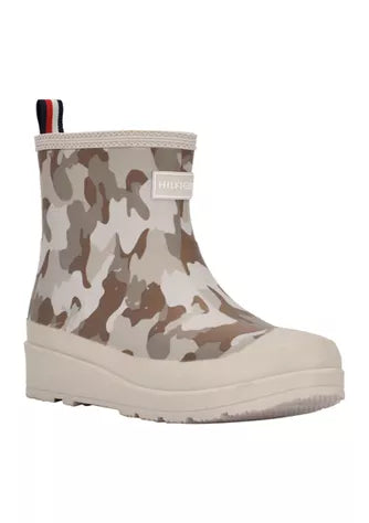 Tommy Hilfiger Womens Breezi 2 Camouflage Waterproof Rain Boots