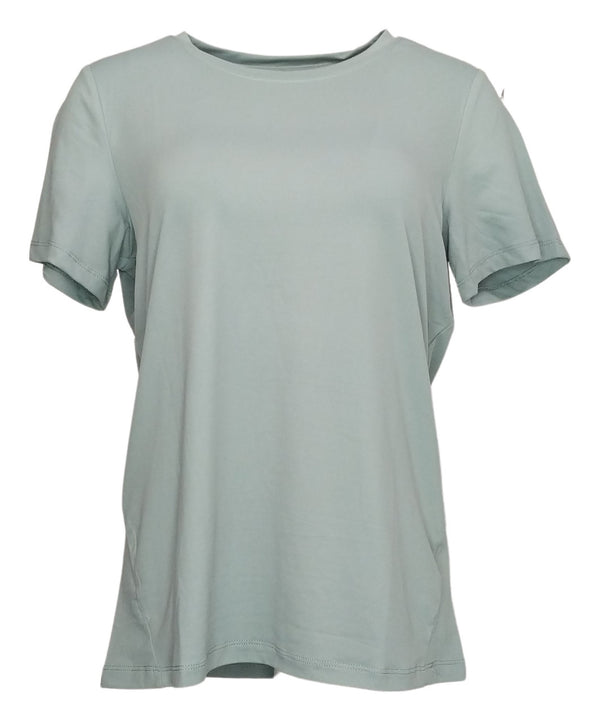 Mondetta Women's Top Polyester Short Sleeve Pull Over Green