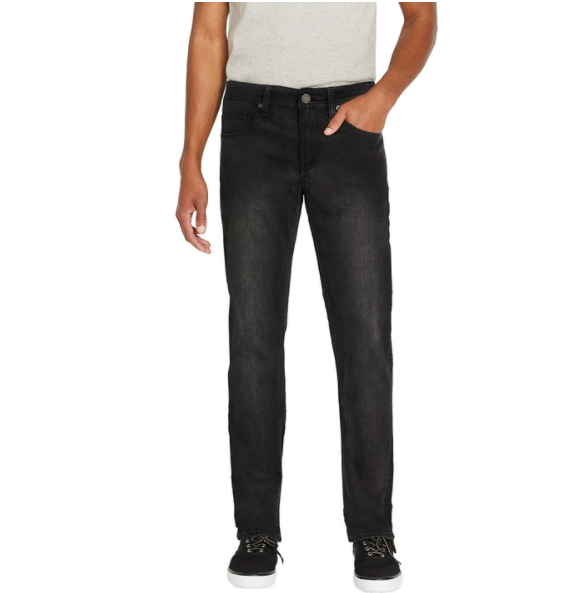 Buffalo David Bitton Men's Ultra Plush Denim Pants Black