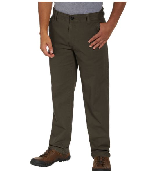 G.H Bass Men's Pants Olive Green with Coffee