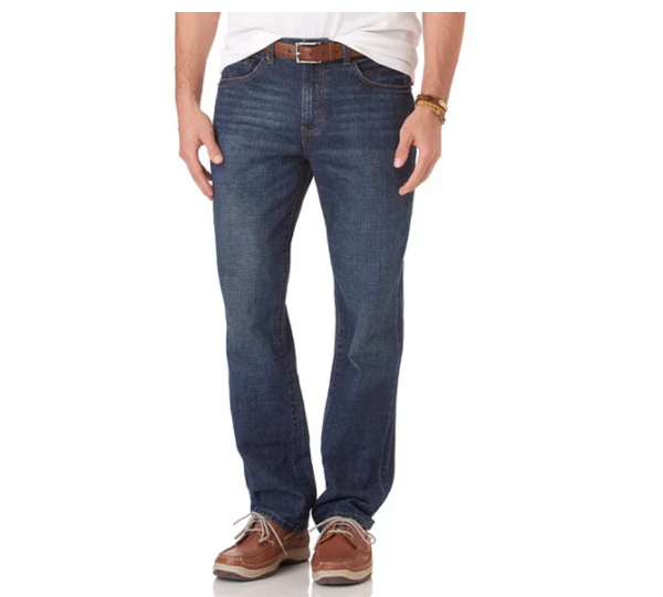 Chaps Medium Wash Slim Straight Jeans