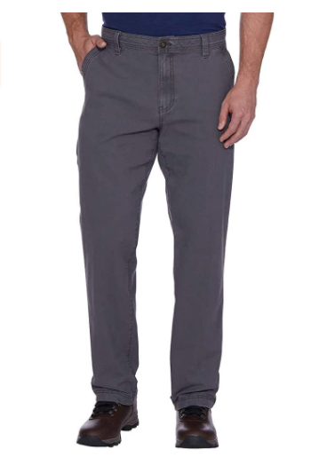 G.H. Bass & Co. Men's Flat Front Canvas Terrain Pant