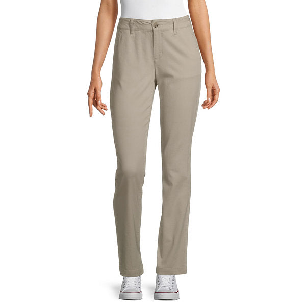 ‏ Arizona Slim Fit Straight Pants-Juniors