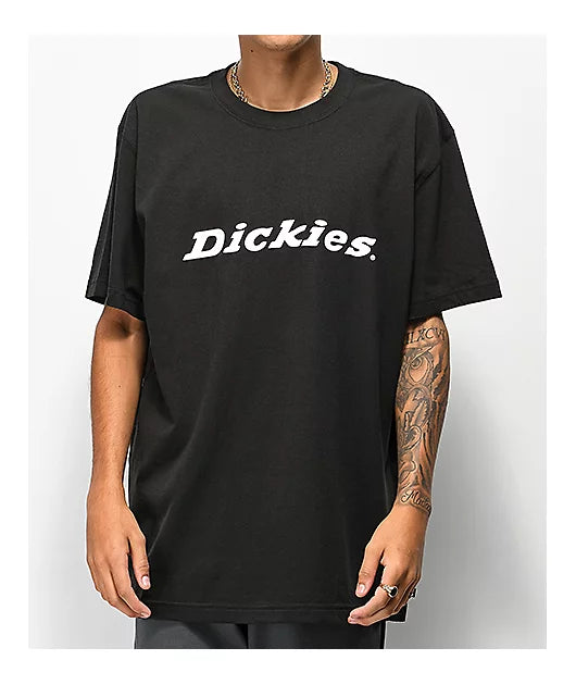 Dickies Black shirt with white logo