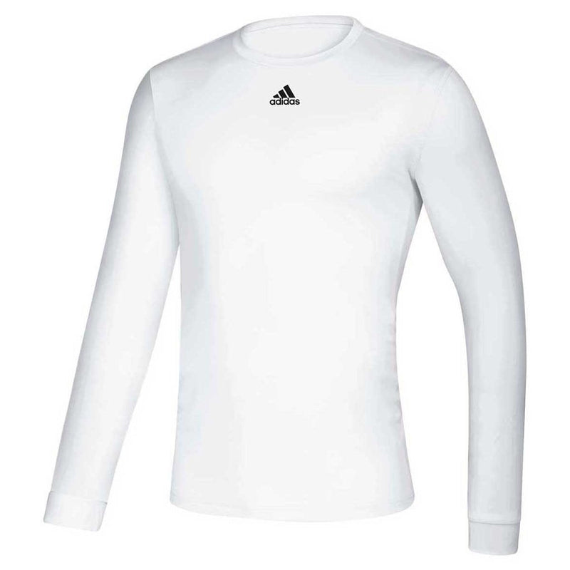 ADIDAS Climalite Creator EK012 Long-Sleeved T-Shirt-WHITE