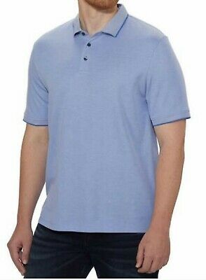 English Laundry Men's Short Sleeve Polo BLUE YONDER