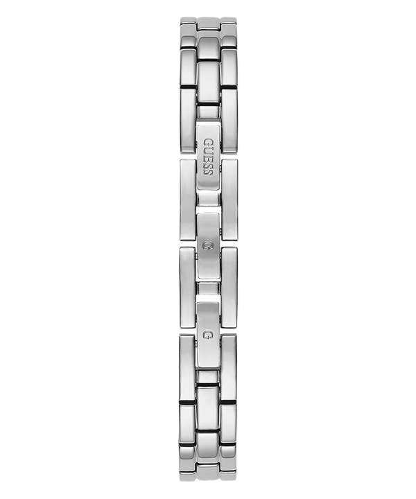 Guess SILVER TONE CASE SILVER TONE STAINLESS STEEL WATCH