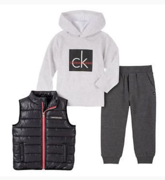 CALVIN KLIEN 3PCS BOYS
