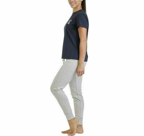 Tommy Hilfiger Jogger Womens 2- Piece Pajama Longer Set