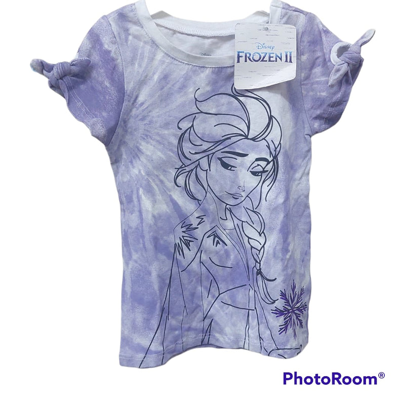 Frozen Elsa & Anna T-Shirts -purpel
