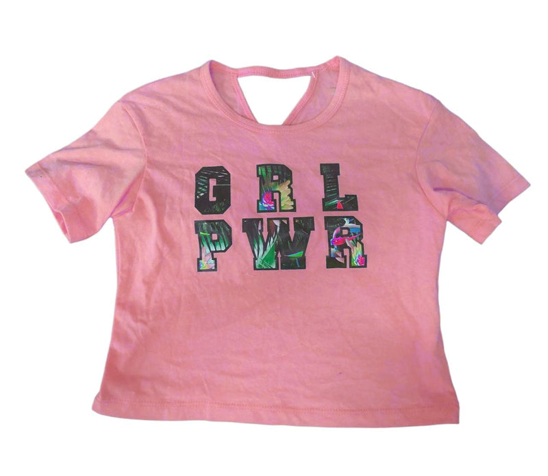 MTA Sport girle  shirt crop (ENGLISH ROSE)