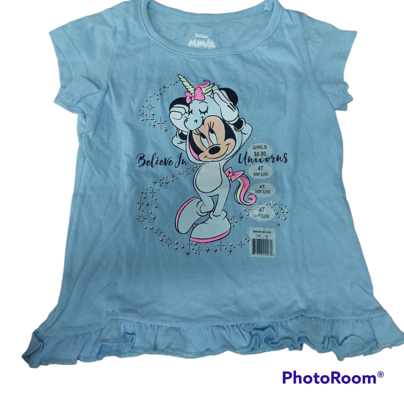 Disney  Girls Short Sleeve Tee Shirt
