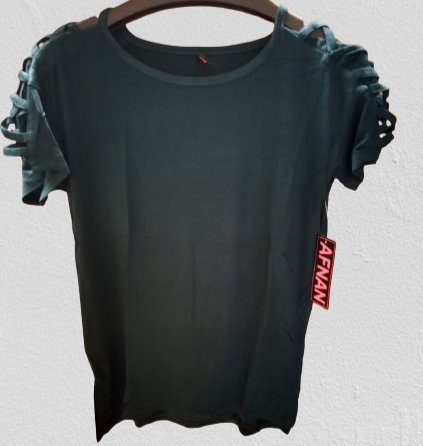 Afnan T-Shirt for Women DARK GREEN