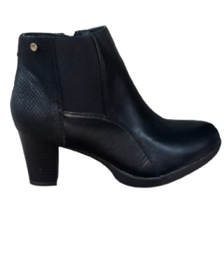 MIGATO Black leather WOMEN boot