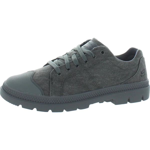 SKECHERS ROADOUT-PELSON MENS CANVAS LIFESTYLE FASHION SNEAKERS