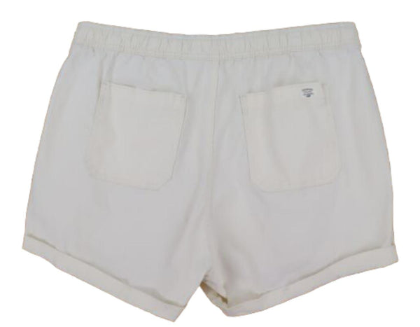 Signature Levi Strauss & Co. Breezy Shorts Womens 22 Ivory Pockets Stretch