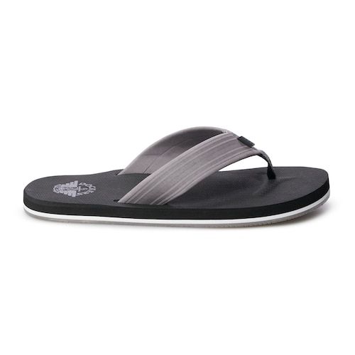 Dockers Men's Flip Flop Sandal BLACK*GRAY