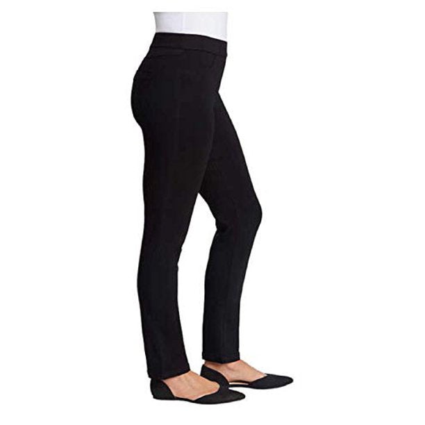 Gloria Vanderbilt Ladies’ Pull-On Pant Black Rinse