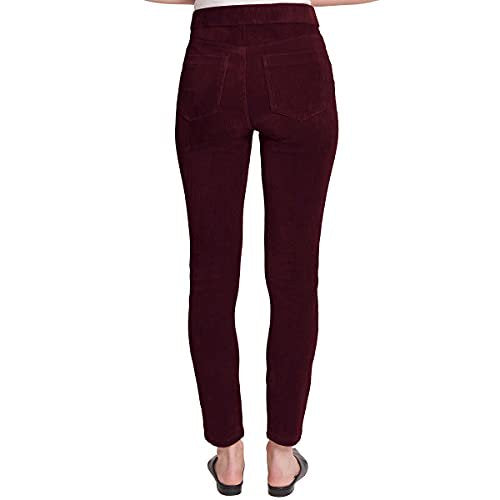 Gloria Vanderbilt Pull On Skinny Knit Corduroy Mid Rise Pants,