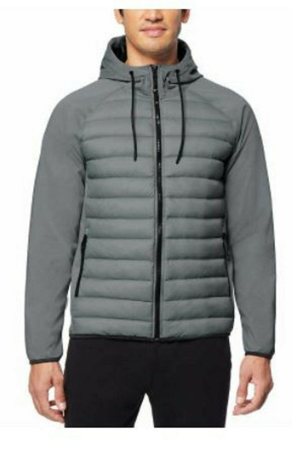 32 Degrees Heat Men's Cloudfill Mixed Media Jacke